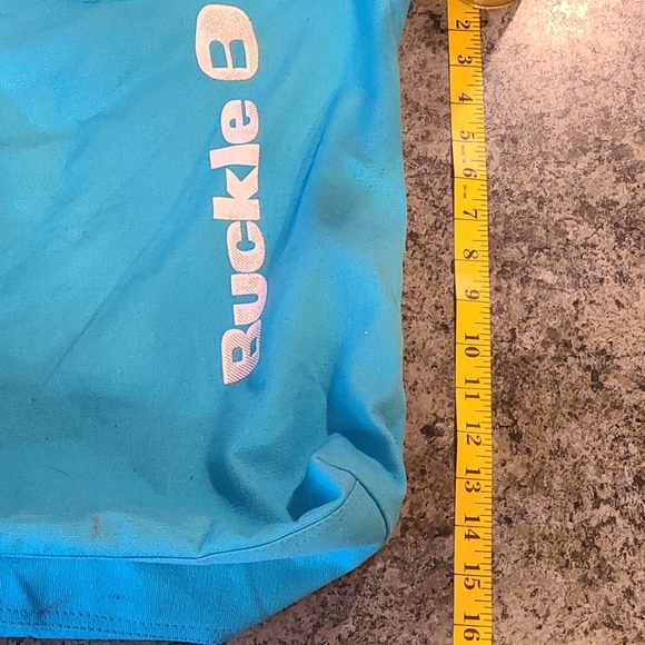 BUCKLE Canvas Shoulder Bag - Picture 7 of 7